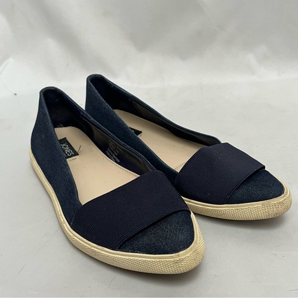 JONES NEW YORK | DENIM | Women's Hannah - Slip On Flats 7.5 vintage Y2K - Picture 2 of 8